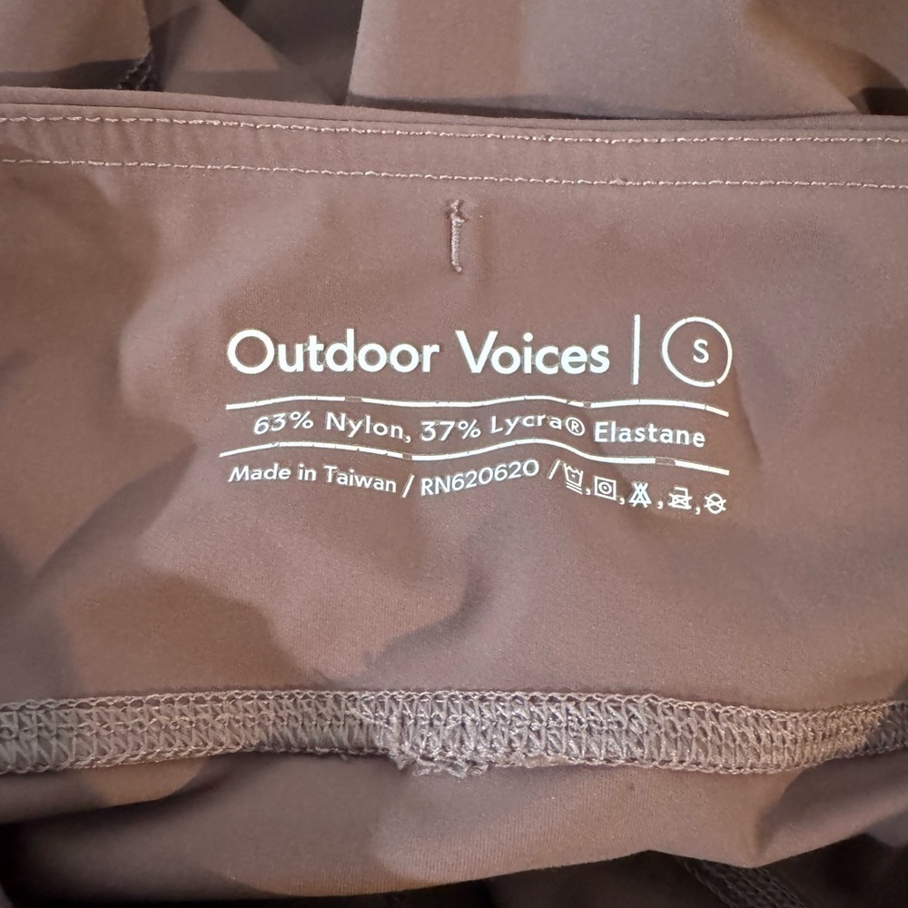 Outdoor Voices Super Form 7/8 Leggings Dusty Purple Size Small - Picture 9 of 10